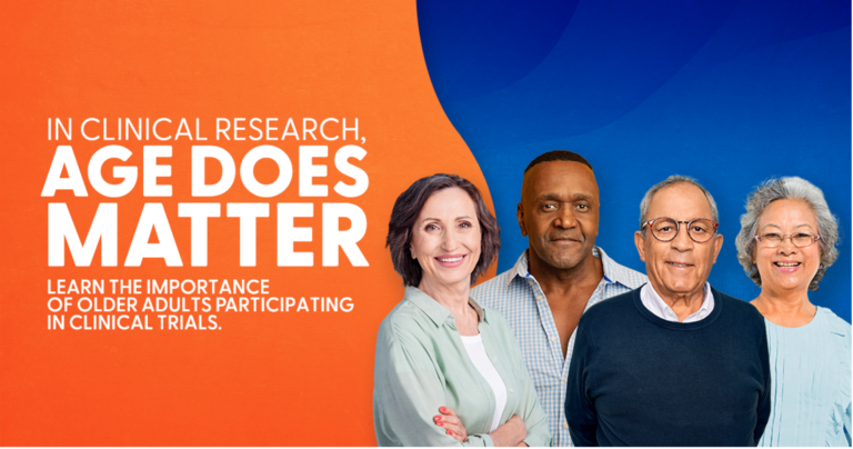 In Clinical Research Age Does Matter. Learn more in our blog.
